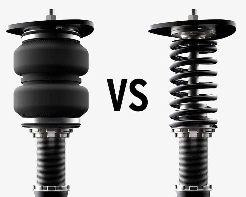 Air bag next to coilover