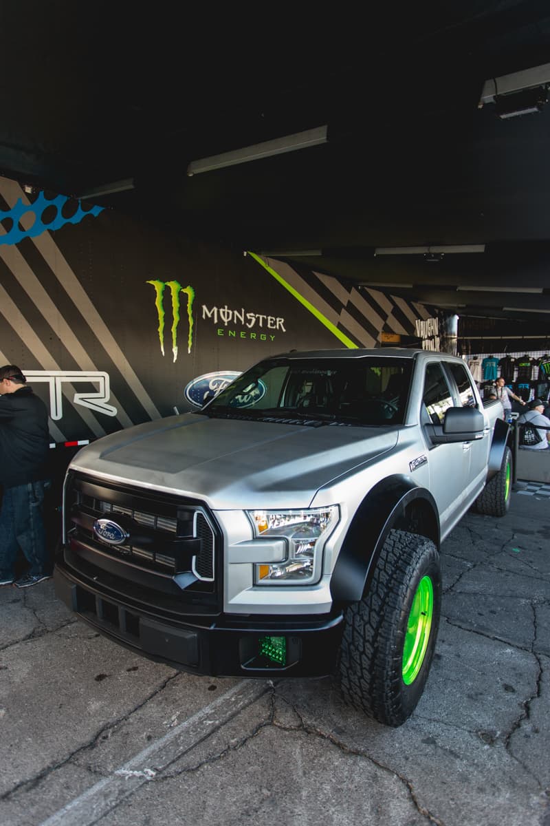 Vaughn Gittin Jr. RTR 2015 Ford F-150 truck on Air Lift Performance air suspension